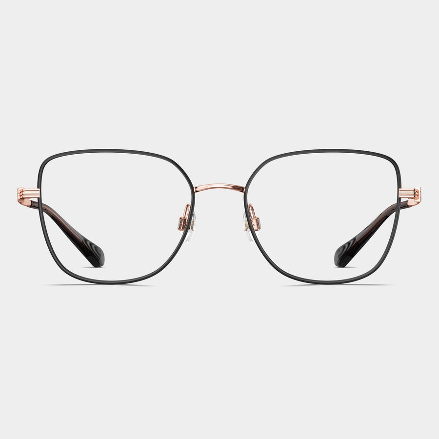 Image 133: Rose Gold|Matte Black Front Rim
