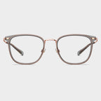 Rose  gold/ Transparent grey