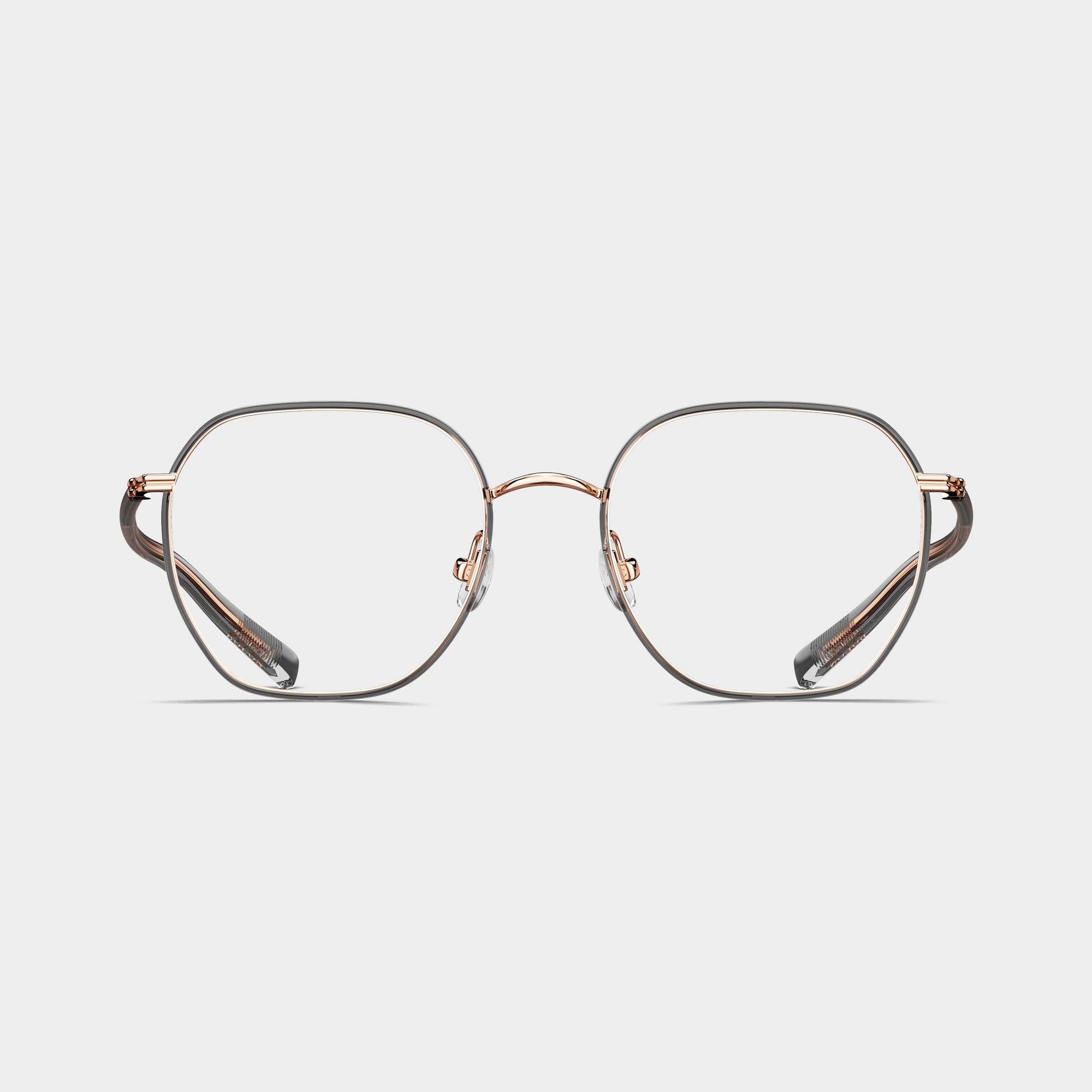 Rose Gold|Transparent Grey