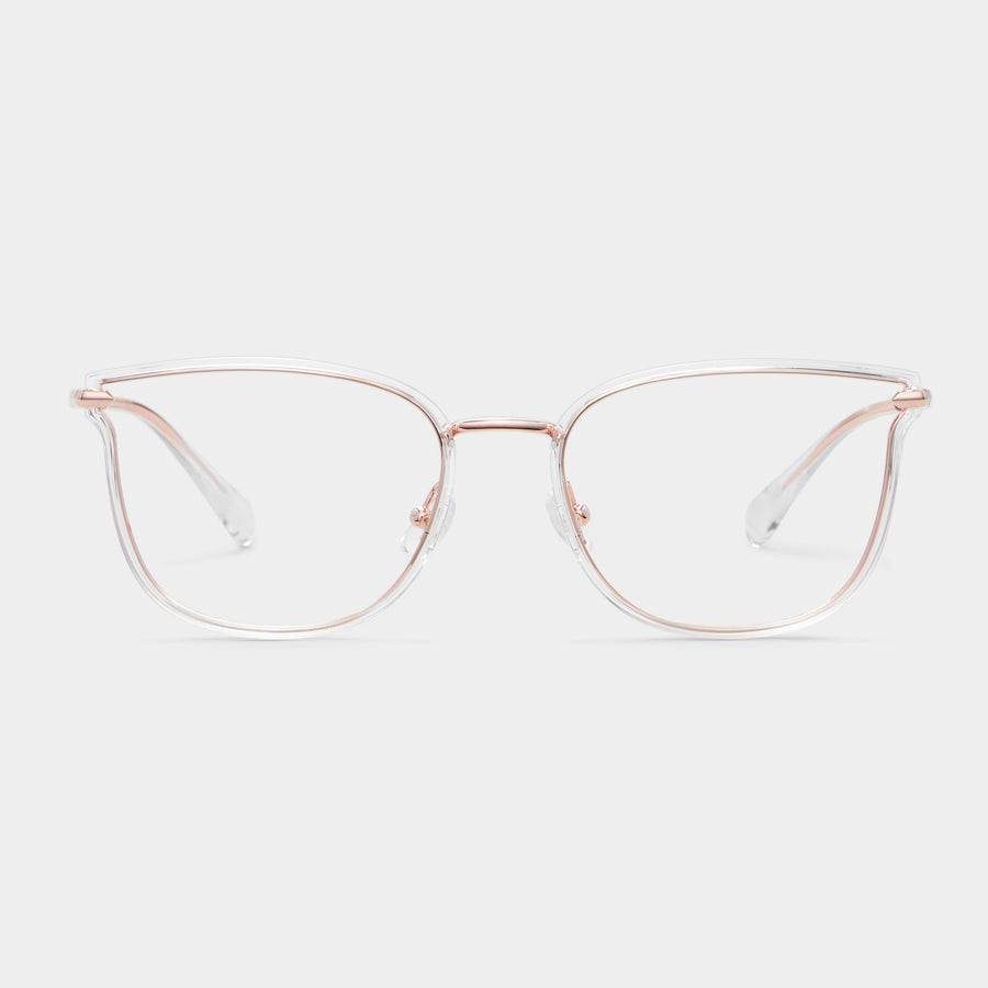 Transparent|rose gold