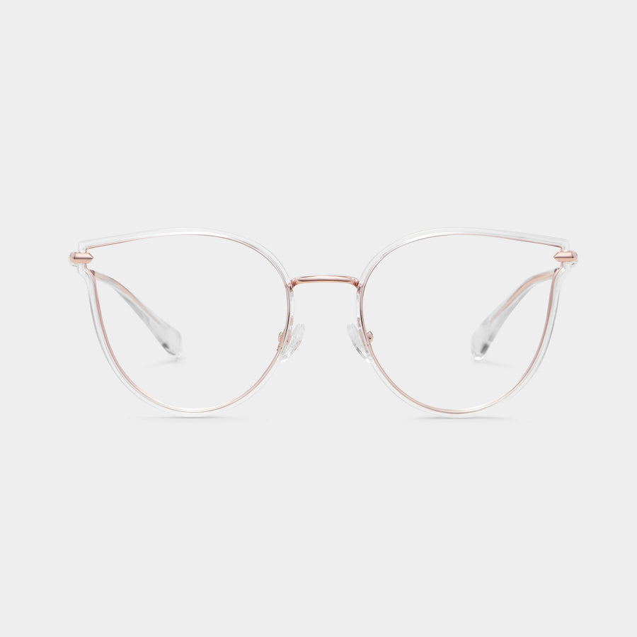 Transparent|rose gold