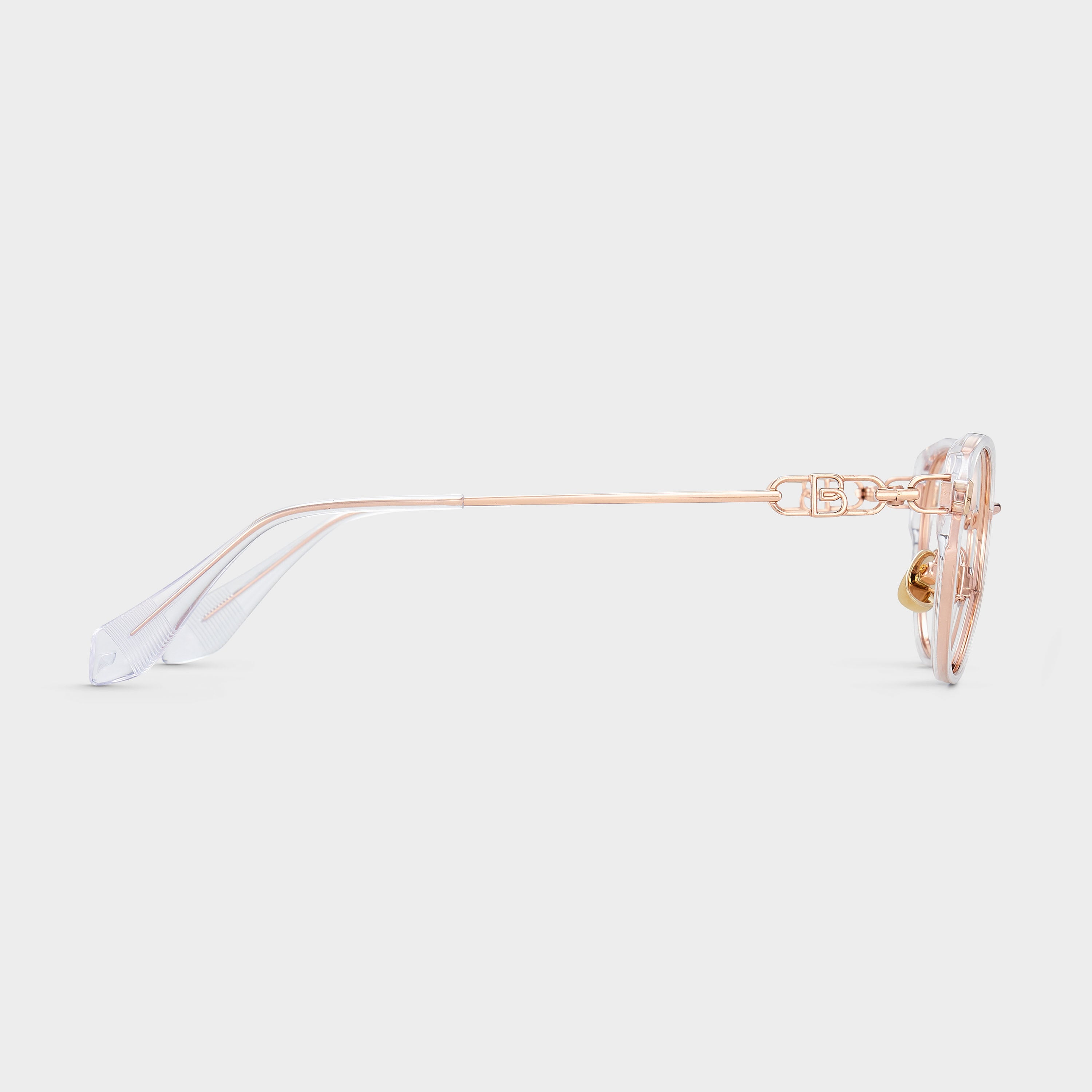 Transparent/Rose Gold