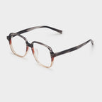 Grayish Red/Transparent dark brown