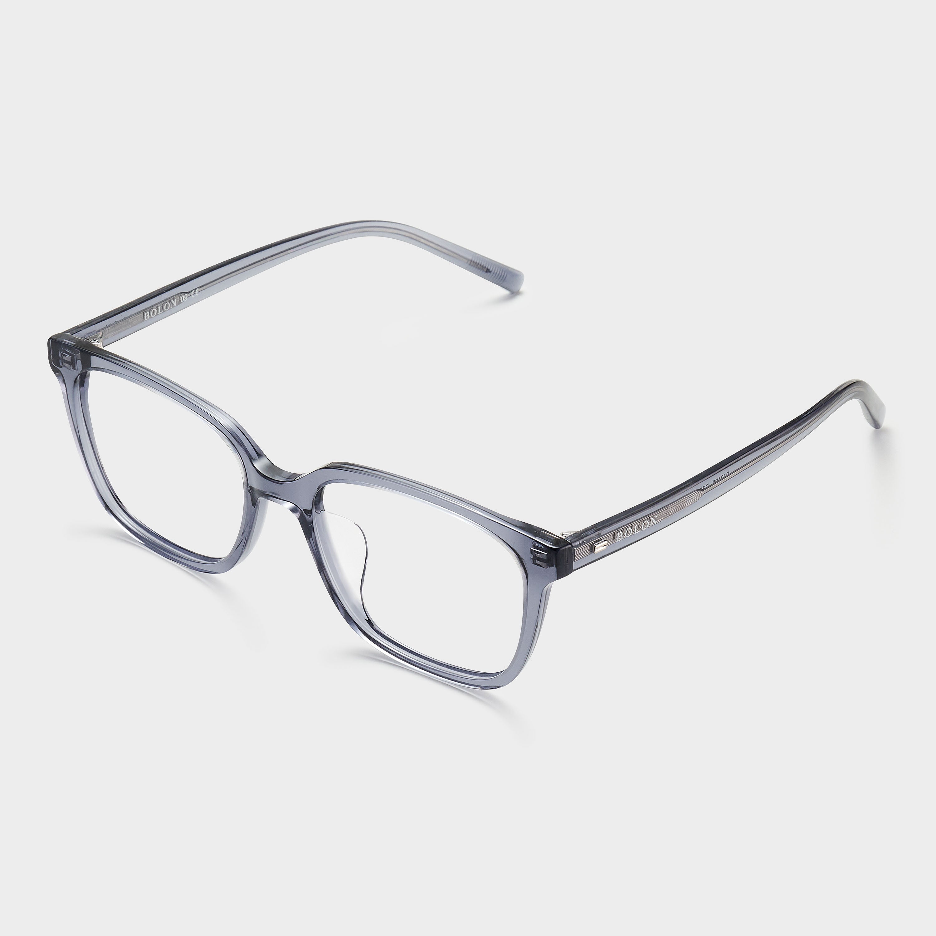 Transparent Greyish Blue