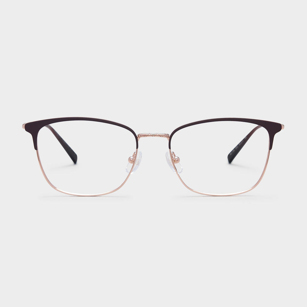 Rose Gold|Transparent Dark Red