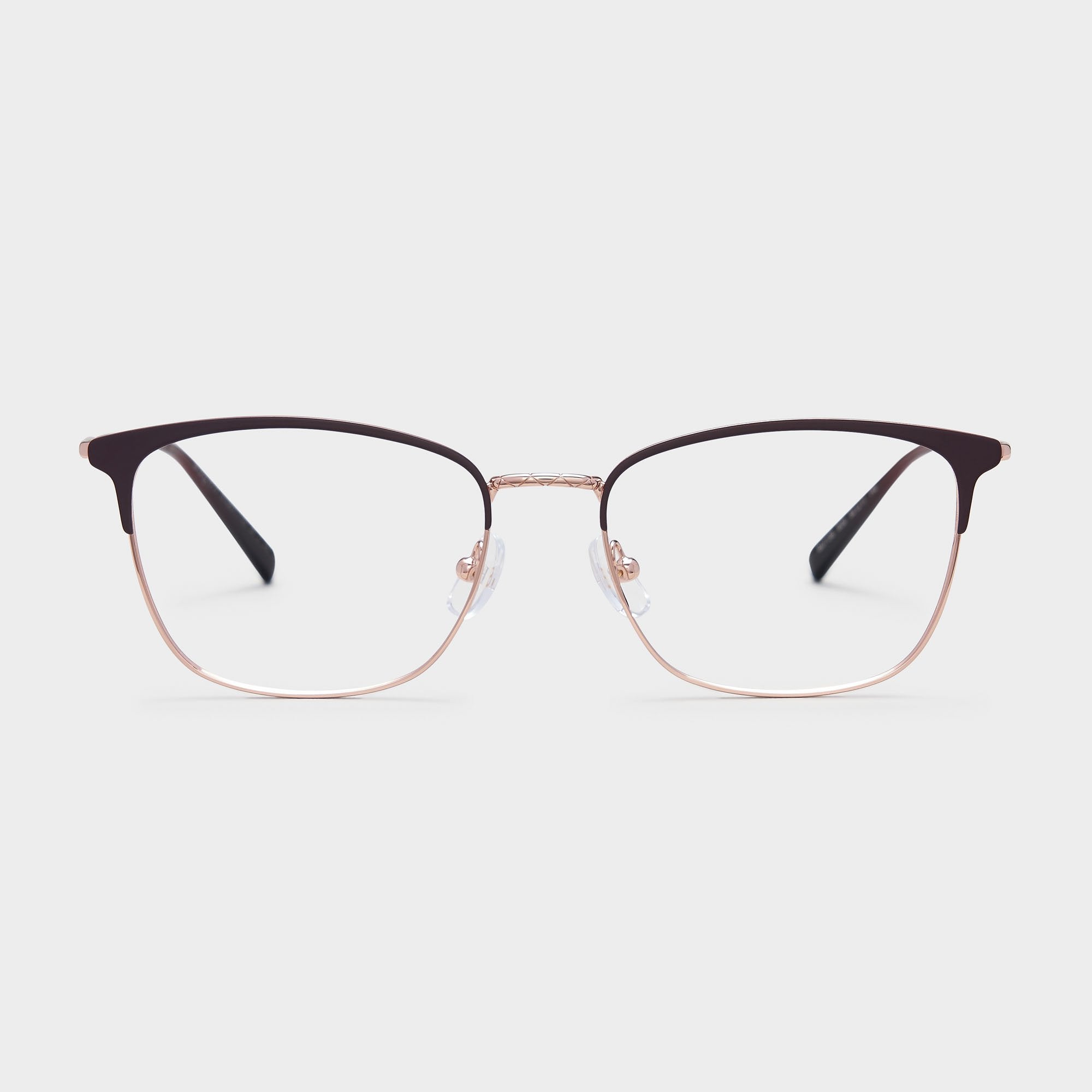 Rose Gold|Transparent Dark Red