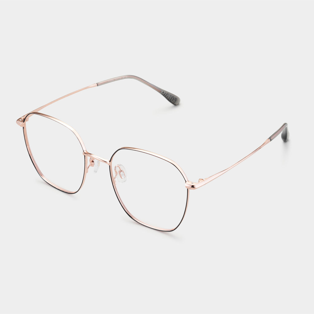 Rose gold/ Matte black Rim