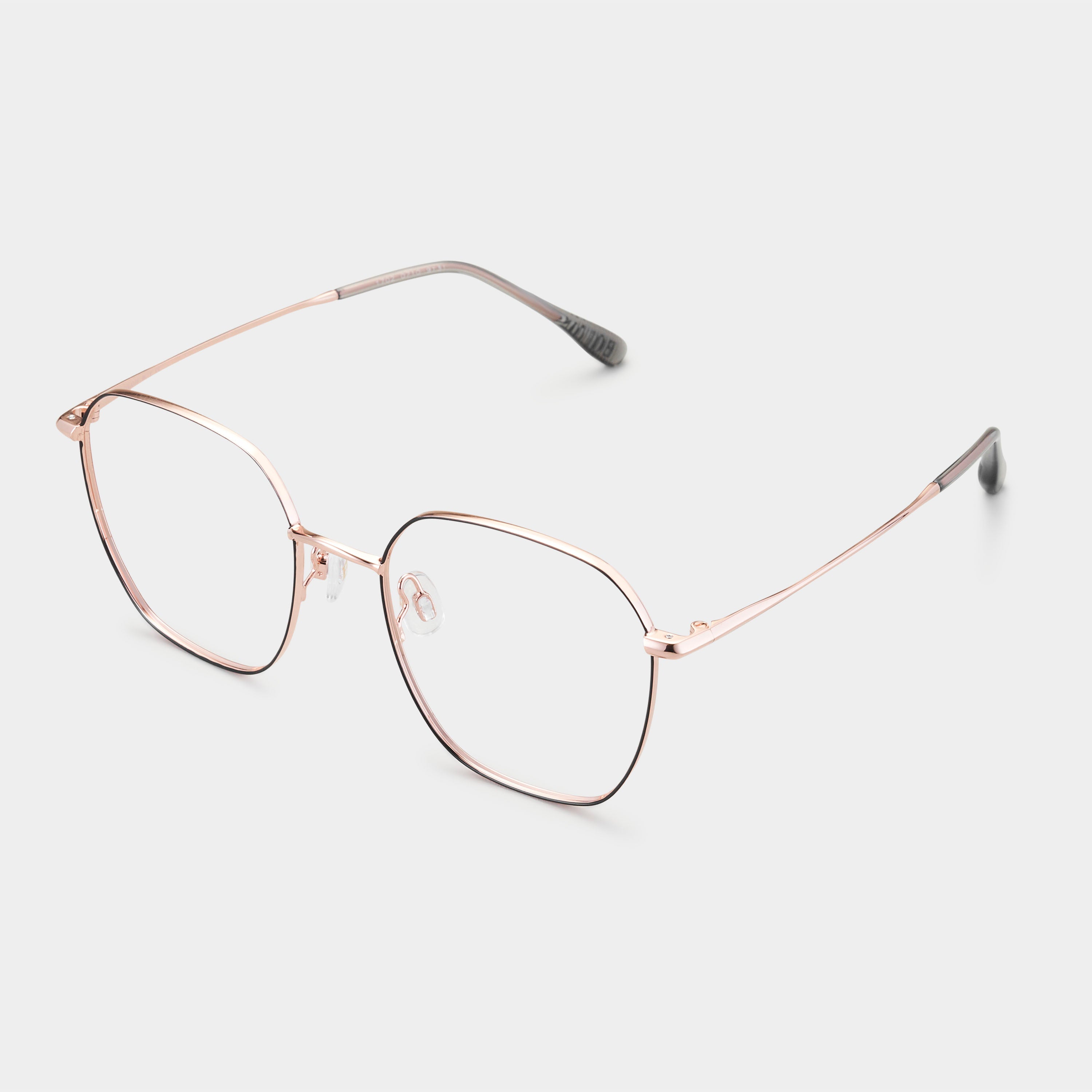 Rose gold/ Matte black Rim