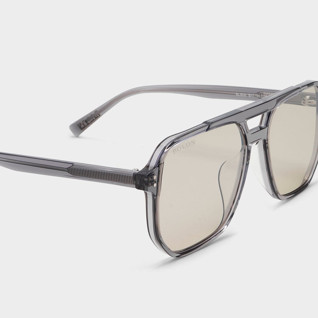 Transparent Gray Twany