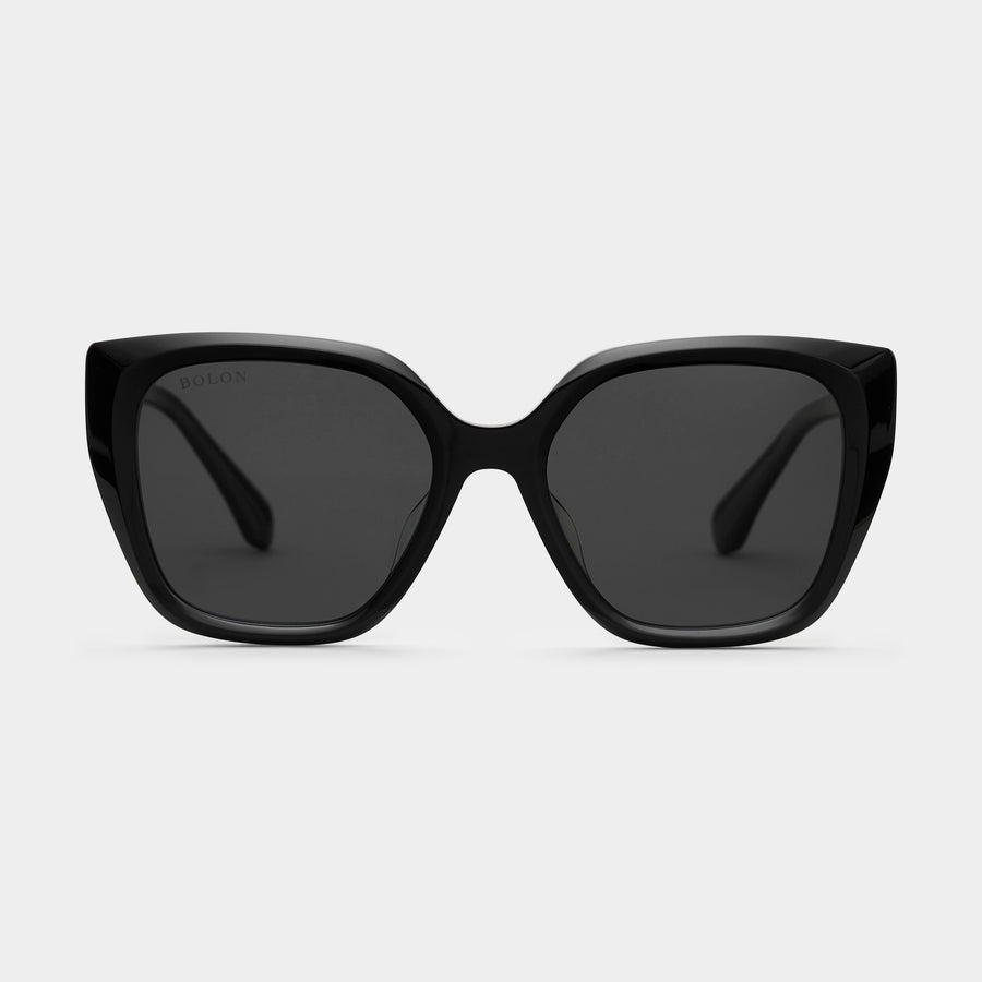 Buy Bolon Dark Blue Chelsea Polarized Round Sunglasses for Women