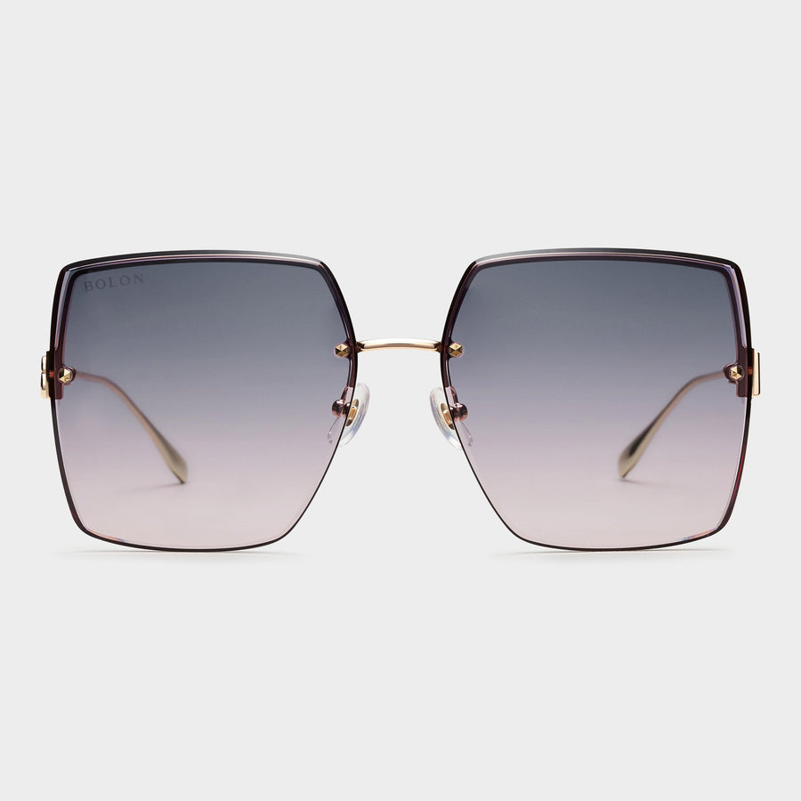 Greyish Blue/Transparent Pink