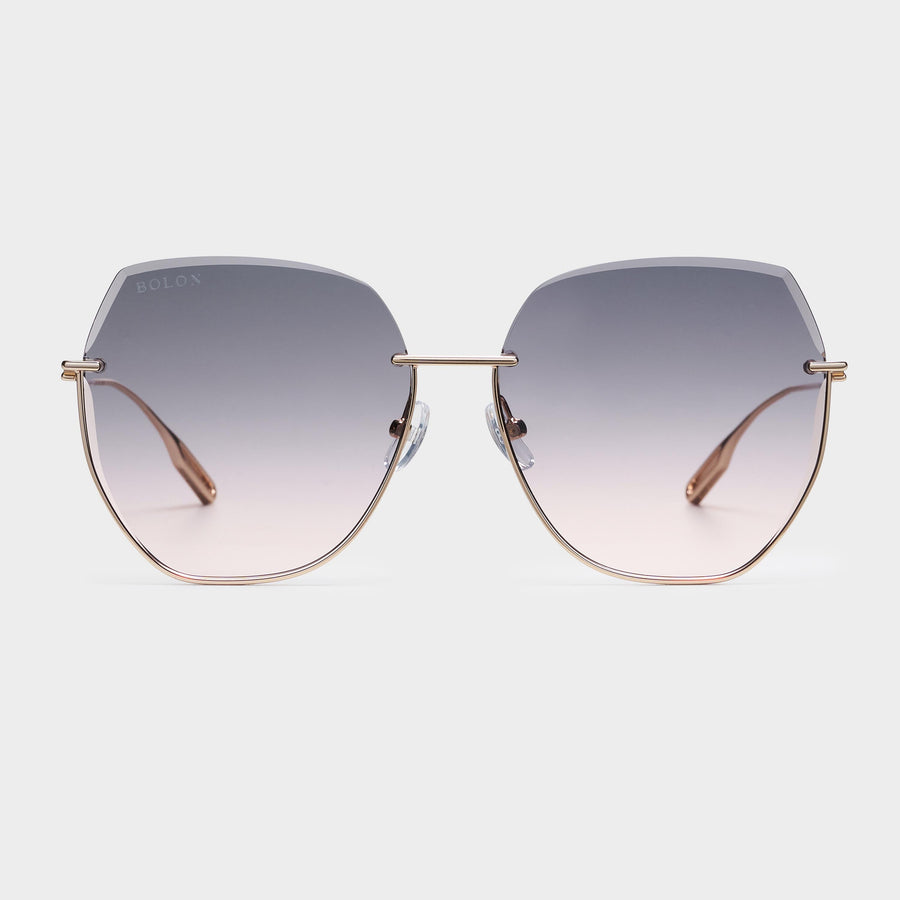 Greyish Blue/Transparent Pink