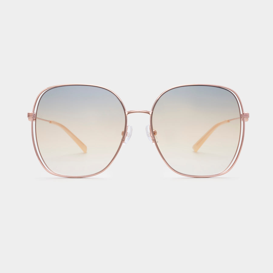 Transparent Grey blue yellow