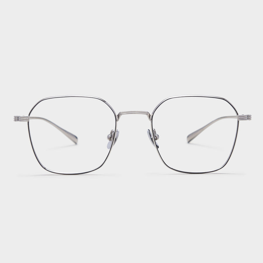 Silver with Black rim