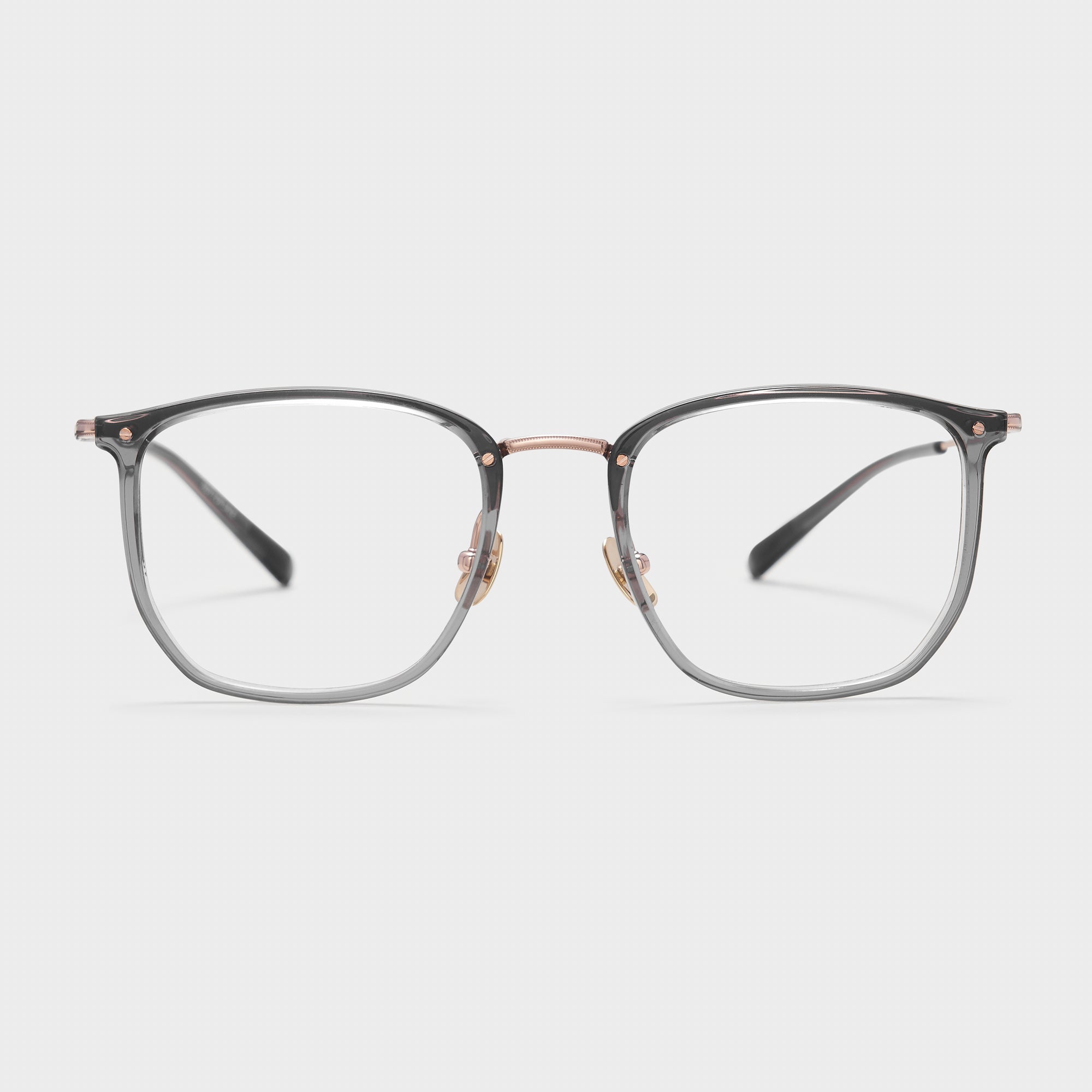 Transparent Gray / Rose Gold
