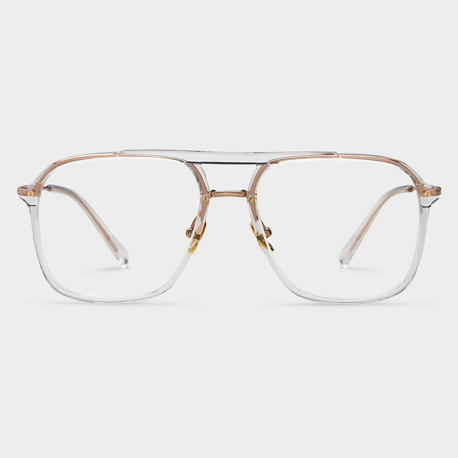 Transparent / Rose Gold