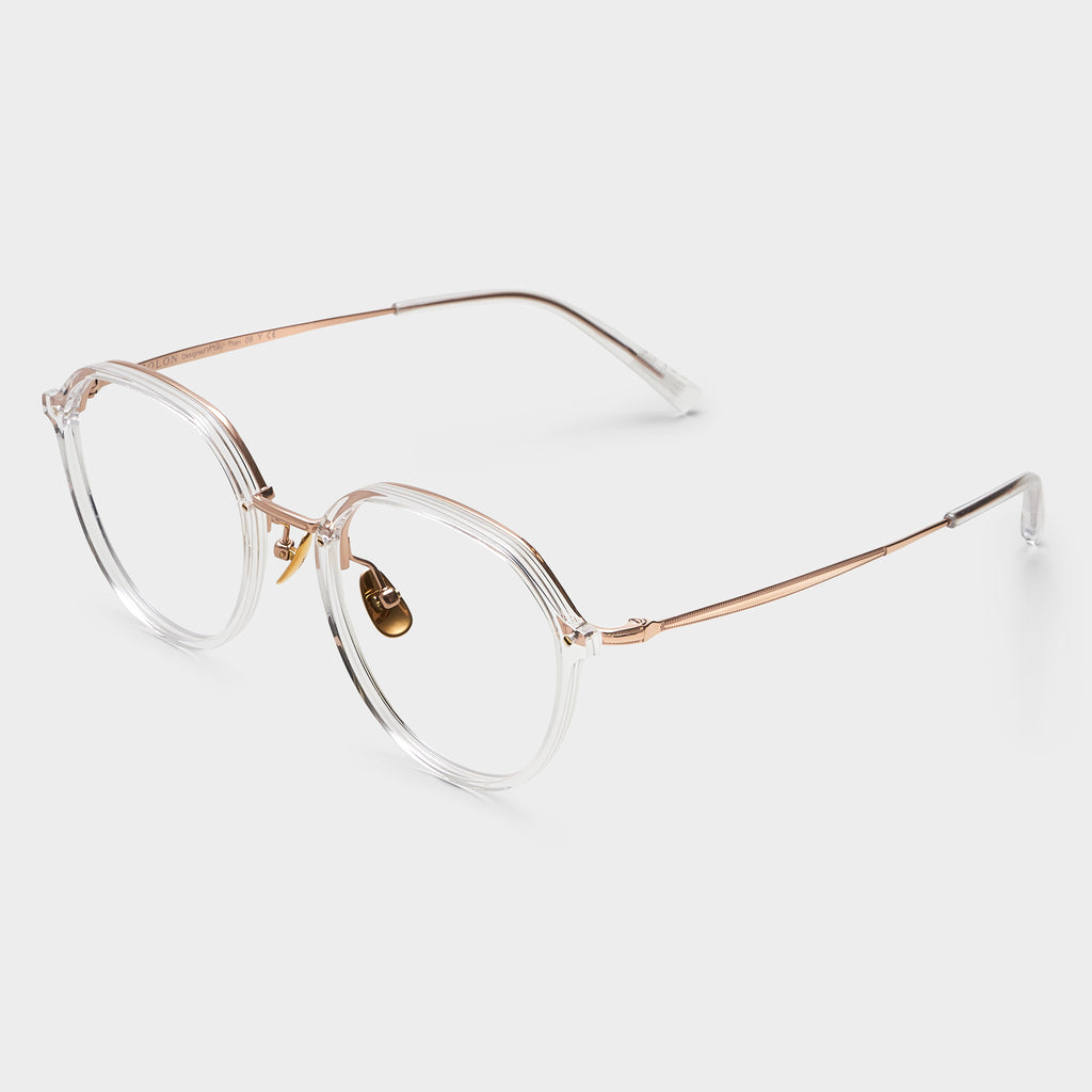 Transparent / Rose Gold