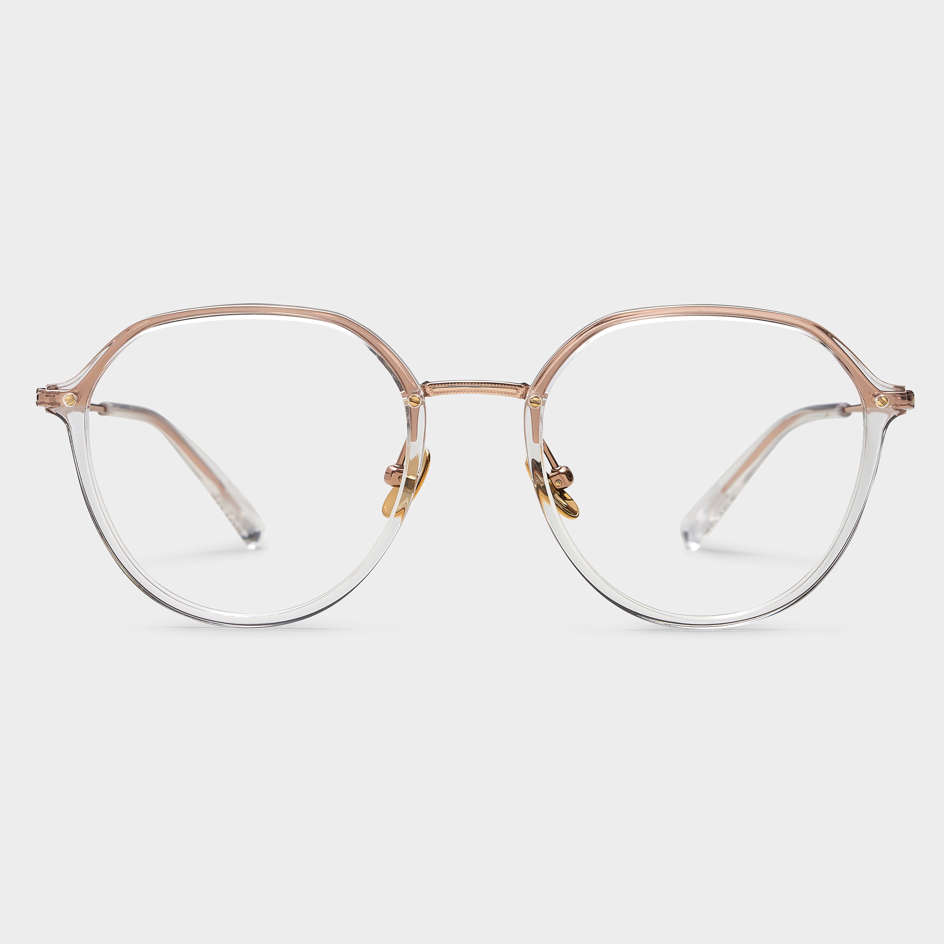 Transparent / Rose Gold